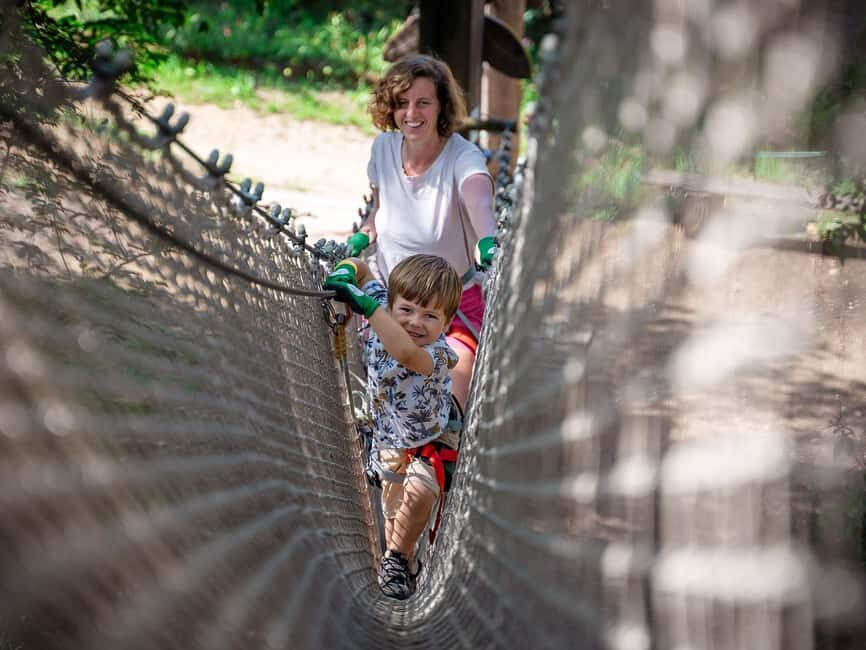 Marseille: Ecopark Adventures Treetop Adventure - Zip lines that actually stretch: the 400m-plus thrill zone